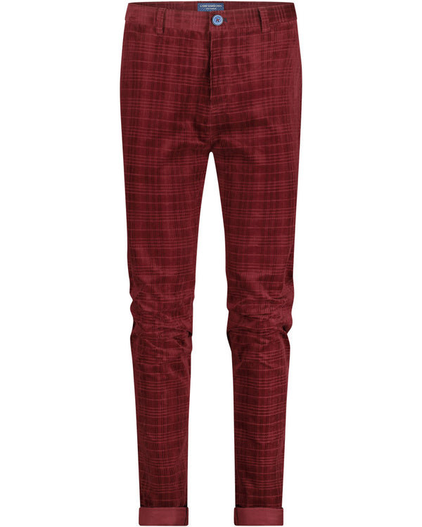 Corduroy Pants - Burgundy